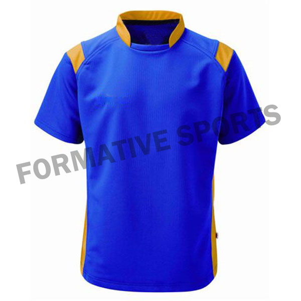 Customised Sublimation Cut And Sew Rugby Jersey Manufacturers in Bulgaria